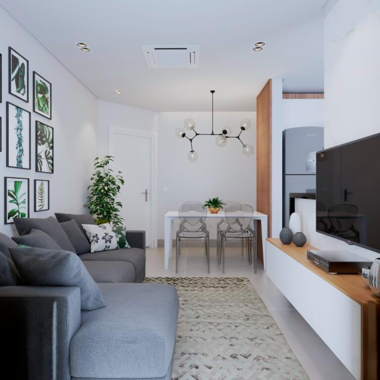 Apartamento com 1 quarto e 48 m² em Boqueirão, Praia Grande